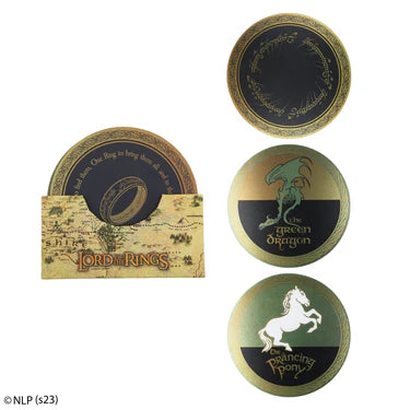 Lord of the Rings 5 Piece Coaster Set