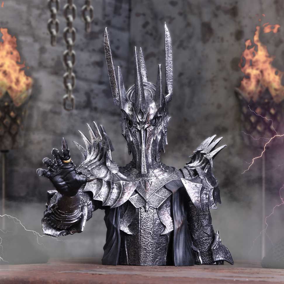 Lord of the Rings Sauron in Armor 15" Sculpted Resin Bust