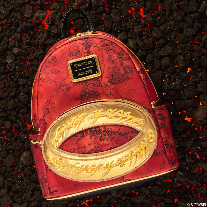 Lord of the Rings The One Ring Mini Backpack by Loungefly