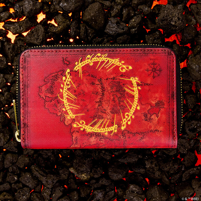 Lord of the Rings The One Ring Zip Around Wallet by LoungeFly