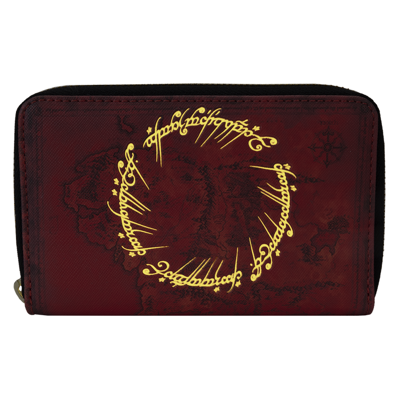 Lord of the Rings The One Ring Zip Around Wallet by LoungeFly