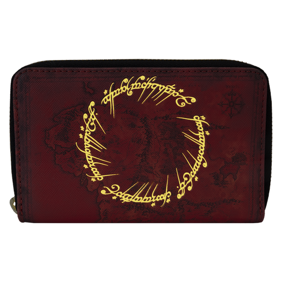 Lord of the Rings The One Ring Zip Around Wallet by LoungeFly