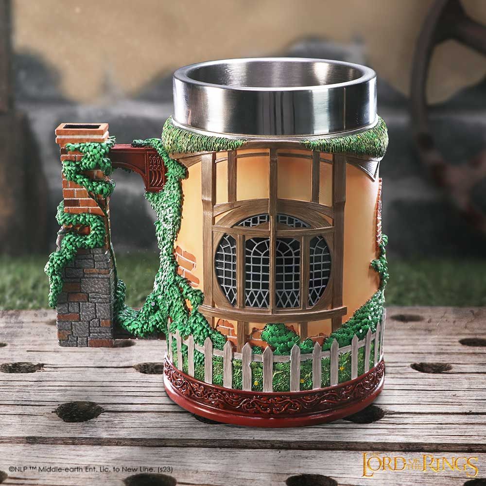 Lord of the Rings The Shire Sculpted Stainless Steel Tankard