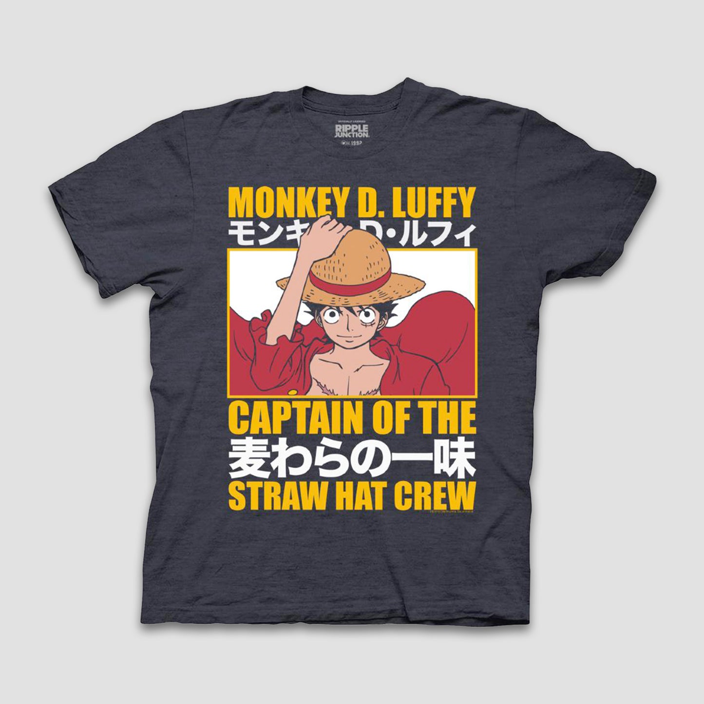 Load image into Gallery viewer, Luffy (One Piece) Captain of the Straw Hat Pirates Unisex Shirt
