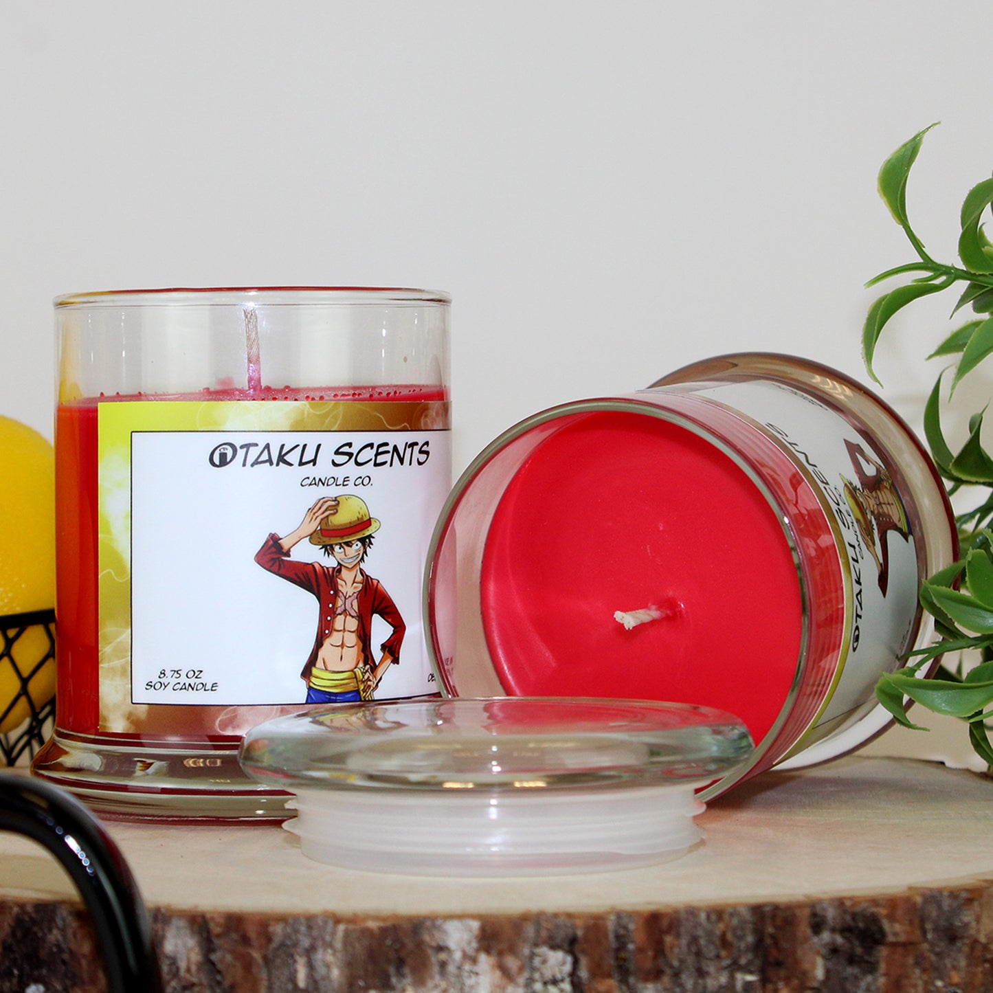 Monkey D Luffy Scented One Piece Candle Jar