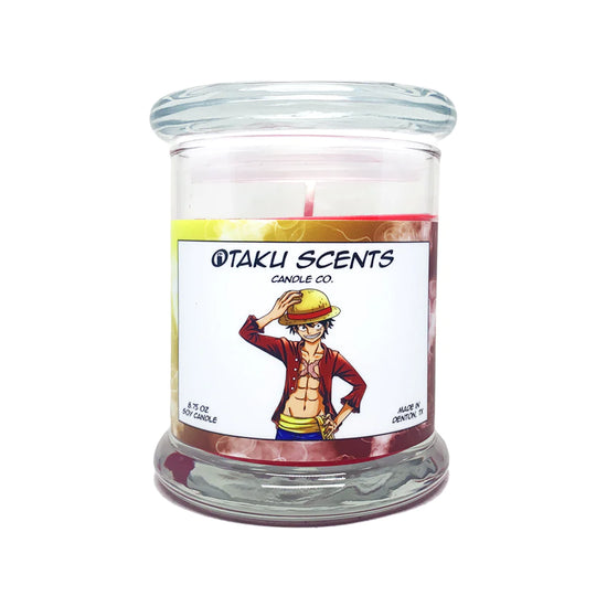 Monkey D Luffy Scented One Piece Candle Jar