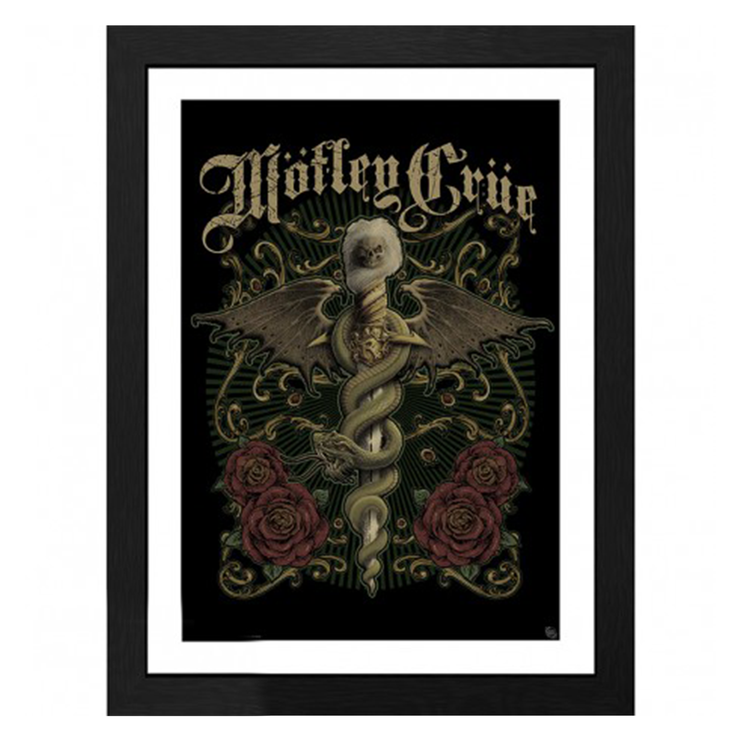 Mötley Crüe Framed Art Print