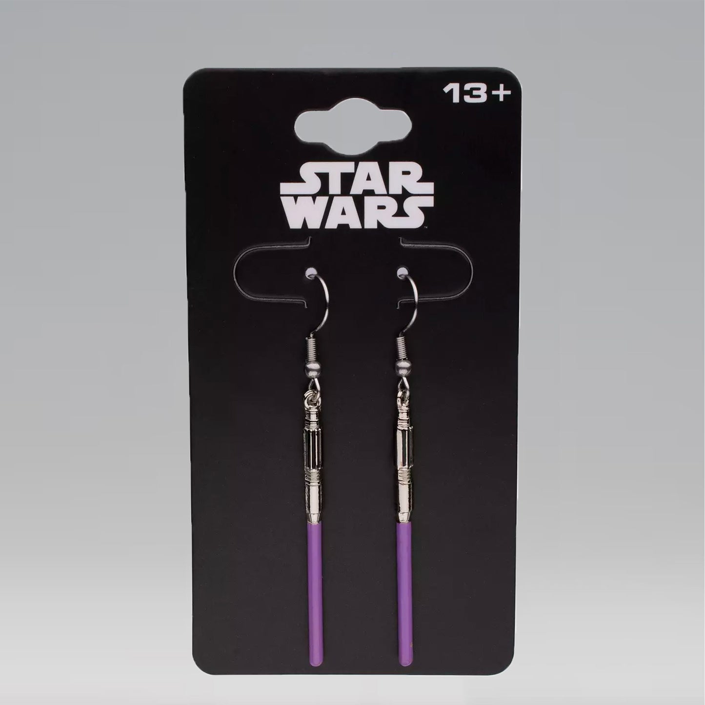 Mace Windu Lightsaber Star Wars Drop Earrings