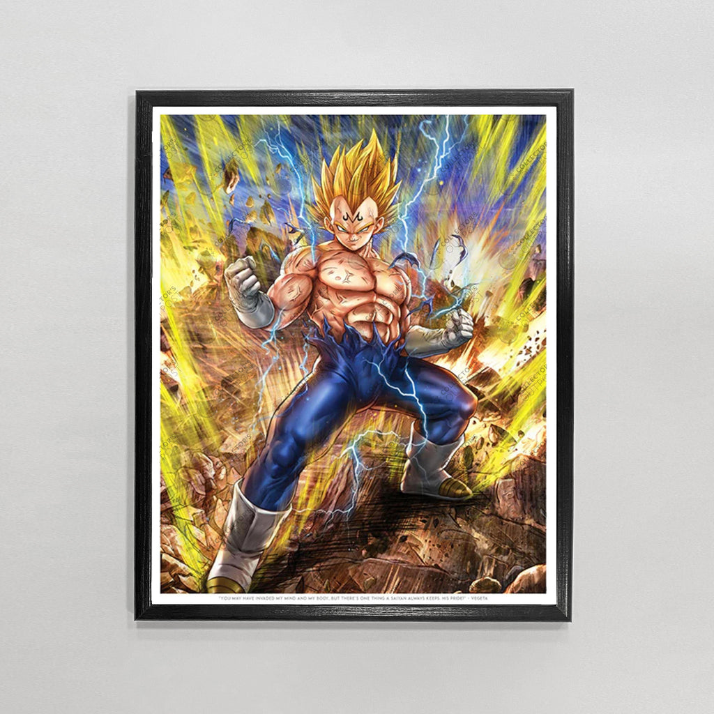 Majin Vegeta (Dragon Ball) DBZ Legacy Premium Art Print