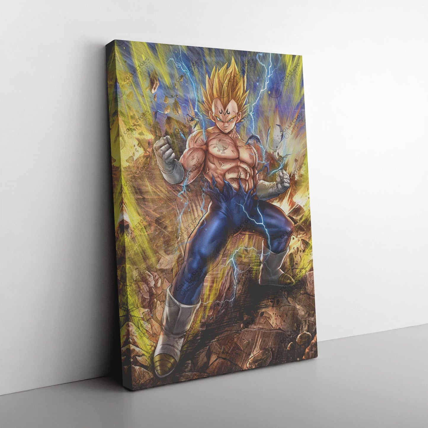 Majin Vegeta "Prince of Destruction" (Dragon Ball) Premium Art Print