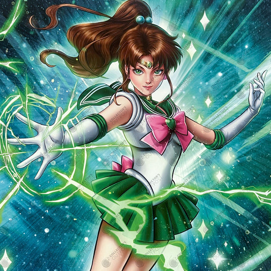 Load image into Gallery viewer, Makoto Kino (Sailor Jupiter) Sailor Moon Premium Art Print

