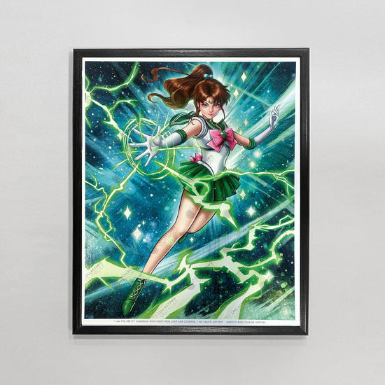 Makoto Kino (Sailor Jupiter) Sailor Moon Premium Art Print