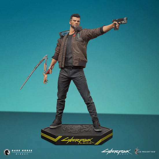 Cyberpunk 2077 Male-V PVC Statue