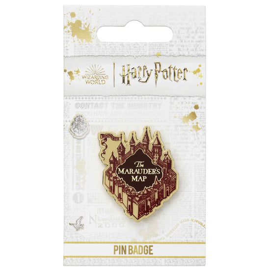 Load image into Gallery viewer, Marauder&amp;#39;s Map Harry Potter Enamel Pin
