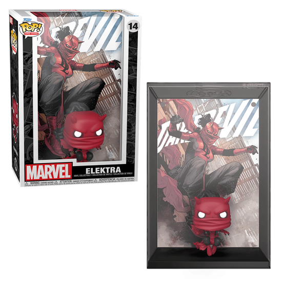 Marvel Comic Covers Funko Pop! Elektra as Daredevil