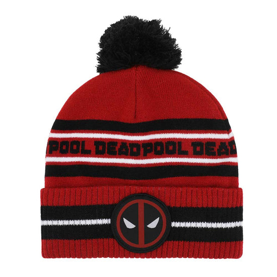 Marvel Deadpool Pom-Pom Knit Hat