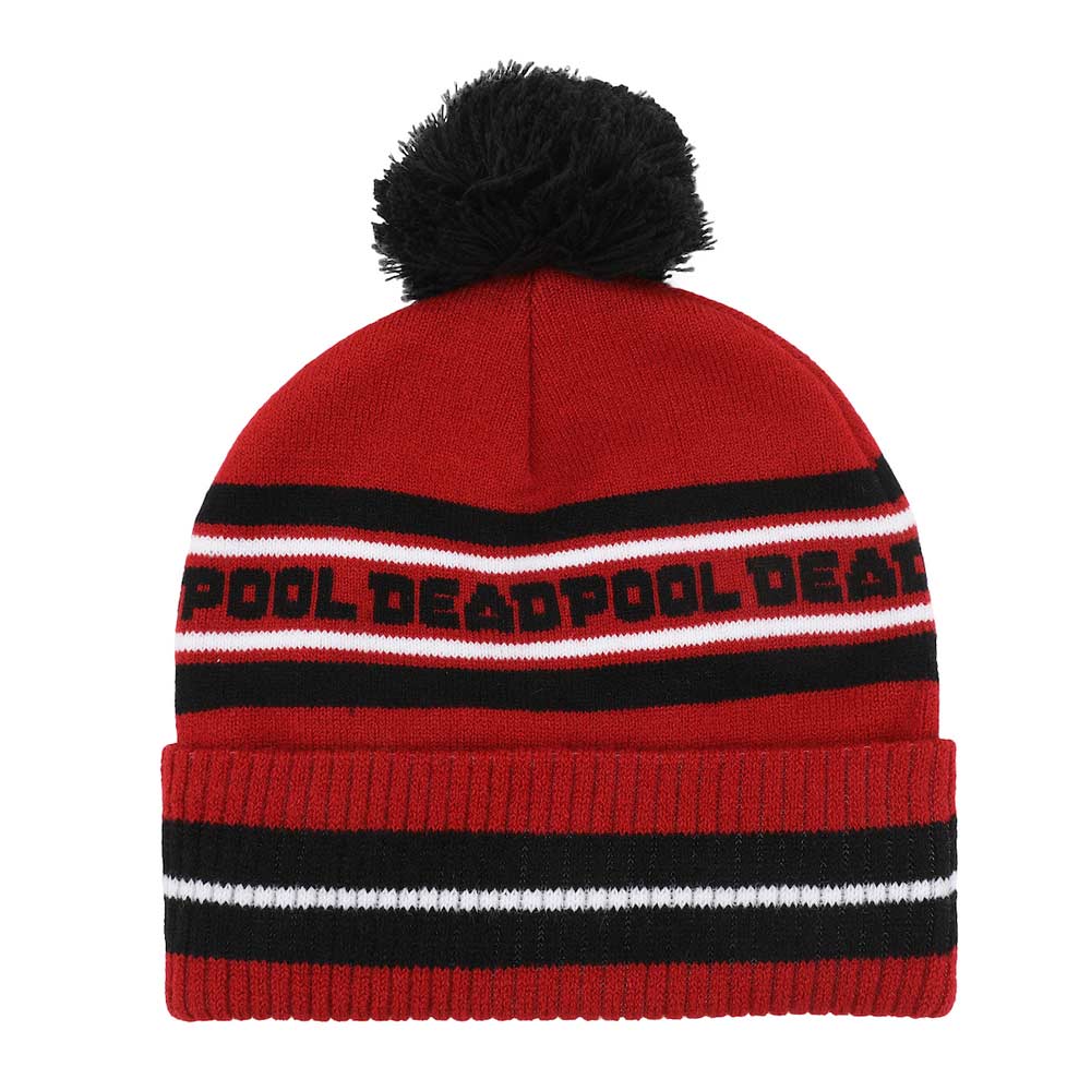 Marvel Deadpool Pom-Pom Knit Hat