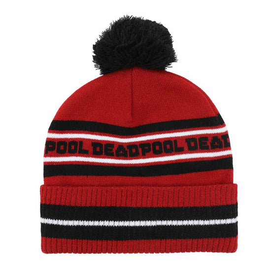 Marvel Deadpool Pom-Pom Knit Hat