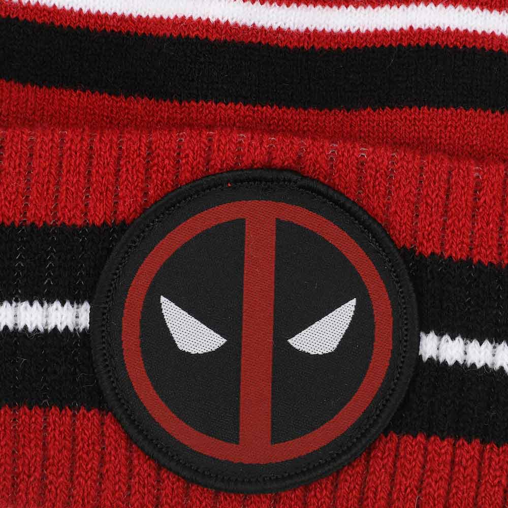 Marvel Deadpool Pom-Pom Knit Hat