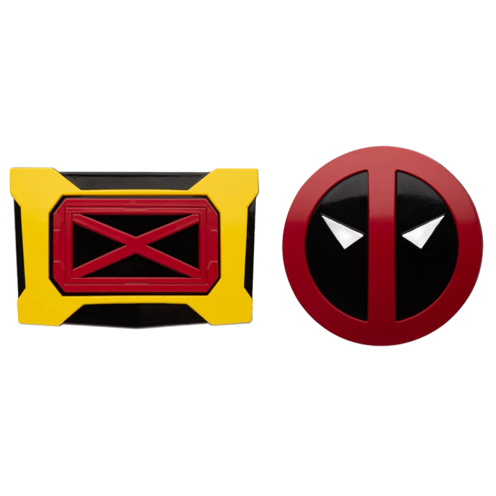 Marvel Deadpool & Wolverine Magnetic Belt Buckle Pin Set