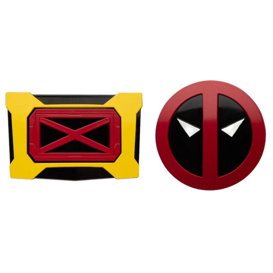 Marvel Deadpool & Wolverine Magnetic Belt Buckle Pin Set