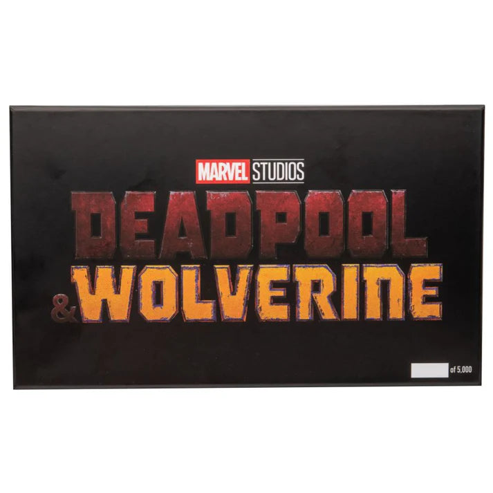 Marvel Deadpool & Wolverine Magnetic Belt Buckle Pin Set