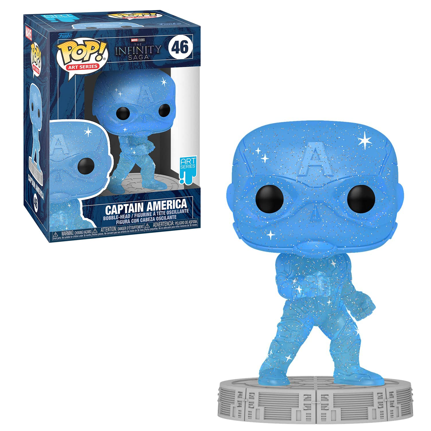 Marvel Infinity Saga Funko Pop! Art Series Captain America