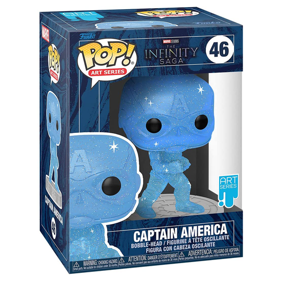 Marvel Infinity Saga Funko Pop! Art Series Captain America