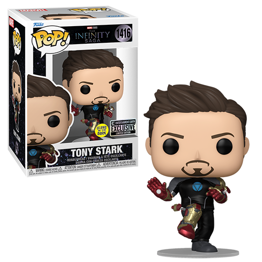 Marvel Iron Man Tony Stark (Mk.42 Armor) #1416 Glow EE Exlusive Funko Pop!