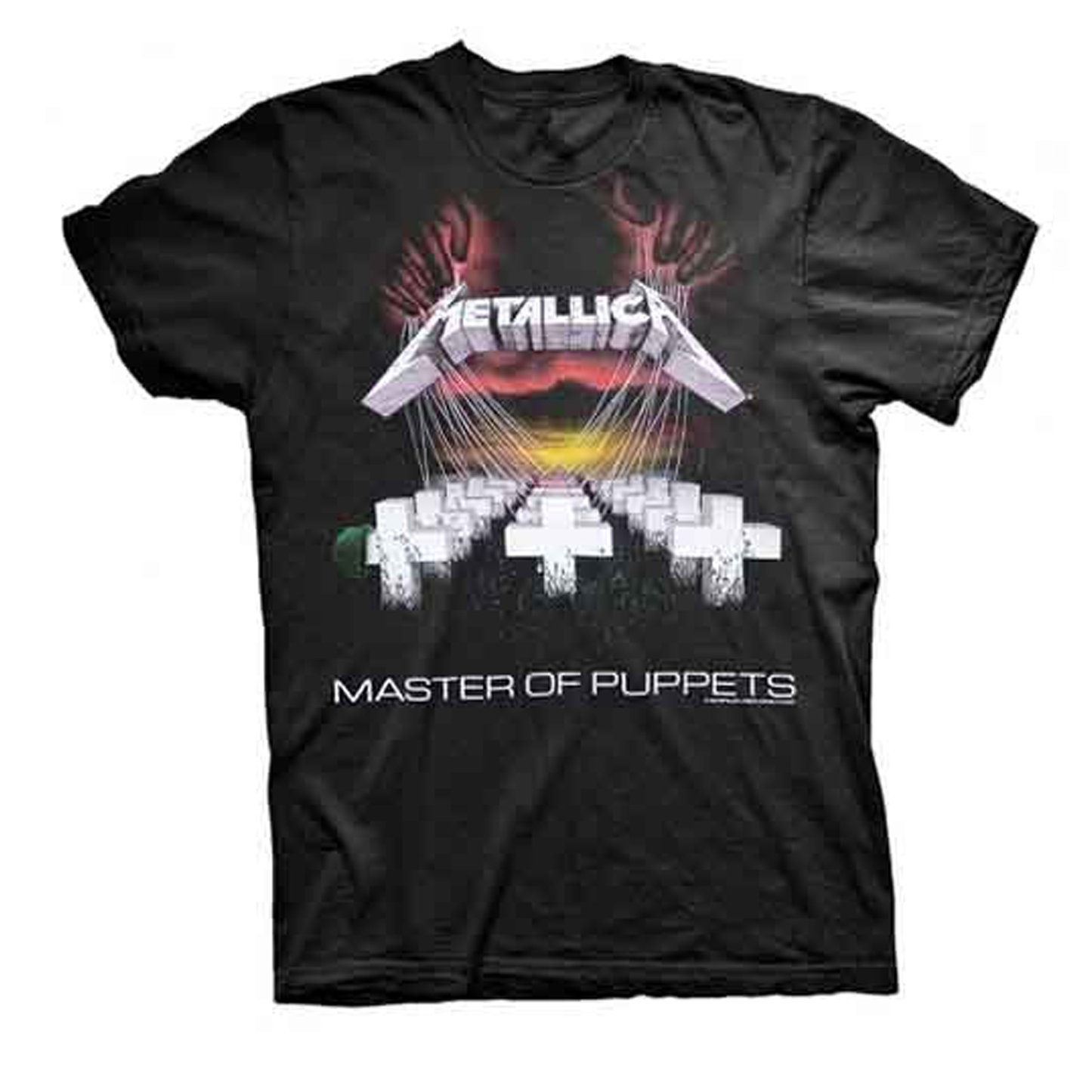 Metallica "Master of Puppets" Album T-Shirt