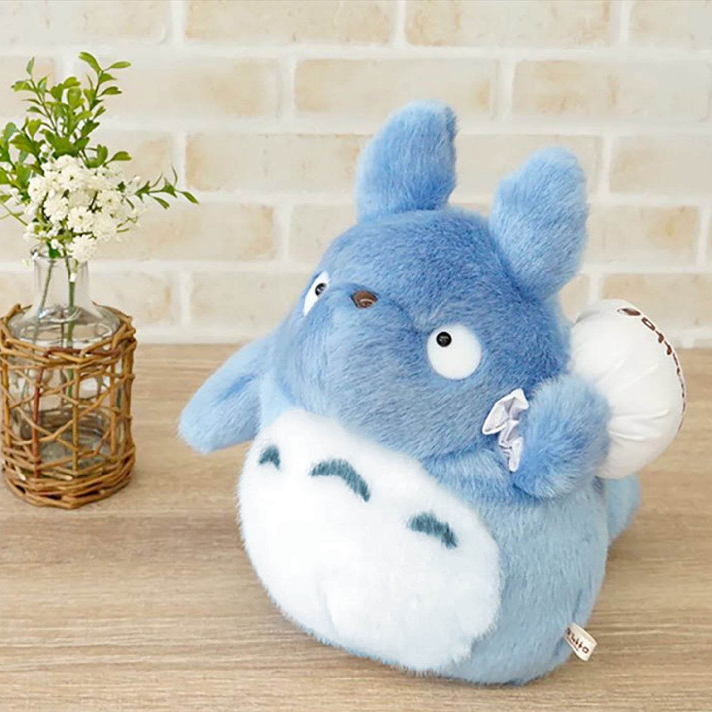 Medium Totoro (My Neighbor Totoro) Studio Ghibli Blue 9" Plush