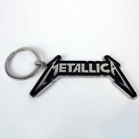 Metallica Classic Logo Metal Keychain