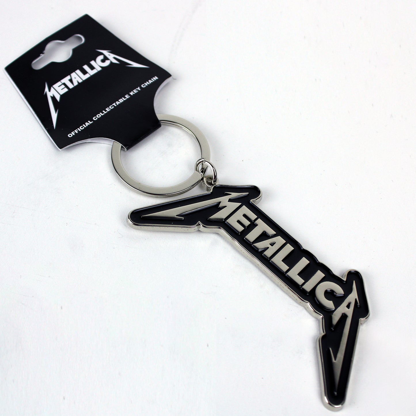 Metallica Classic Logo Metal Keychain