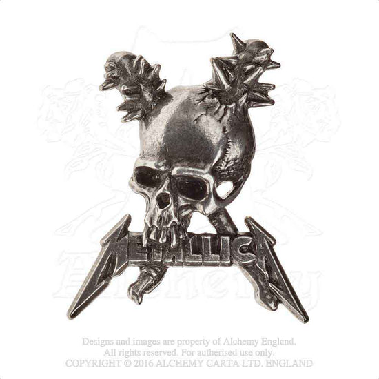 Metallica 'Damage' Pewter Pin