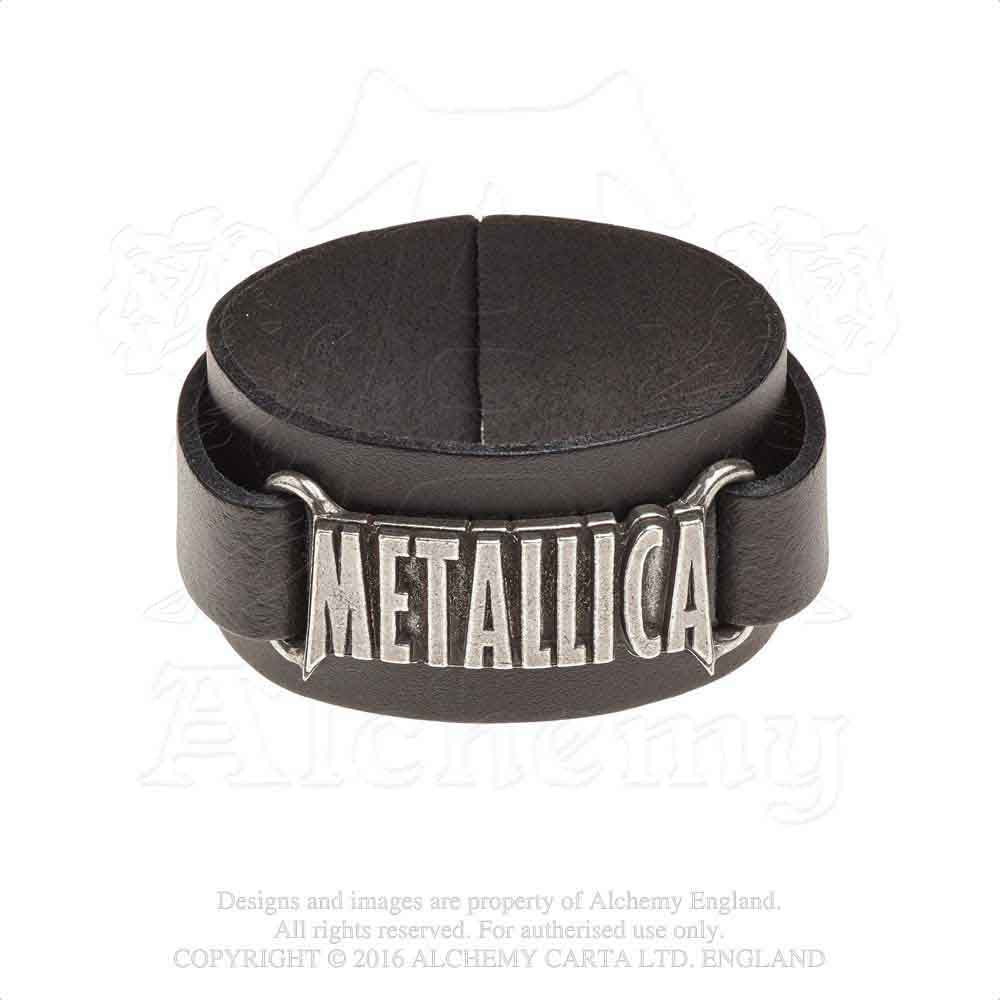 metallica-leather-cuff-bracelet