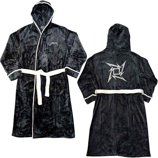 Metallica Load/Reload Ninja Star Plush Robe