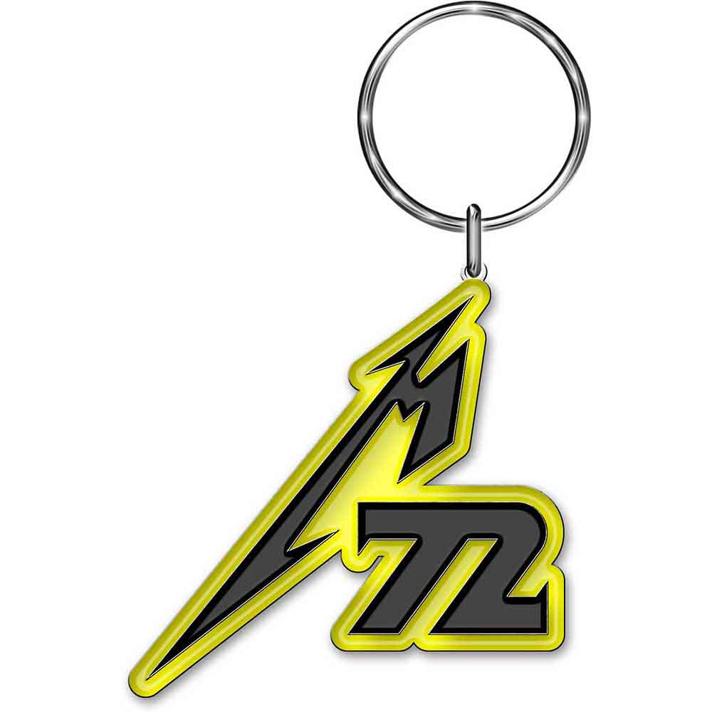 Metallica 'M72' Logo Metal Keychain