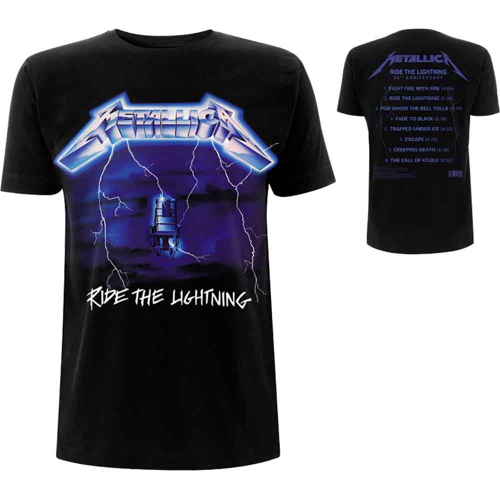 Metallica "Ride the Lightning" Album Unisex T-Shirt