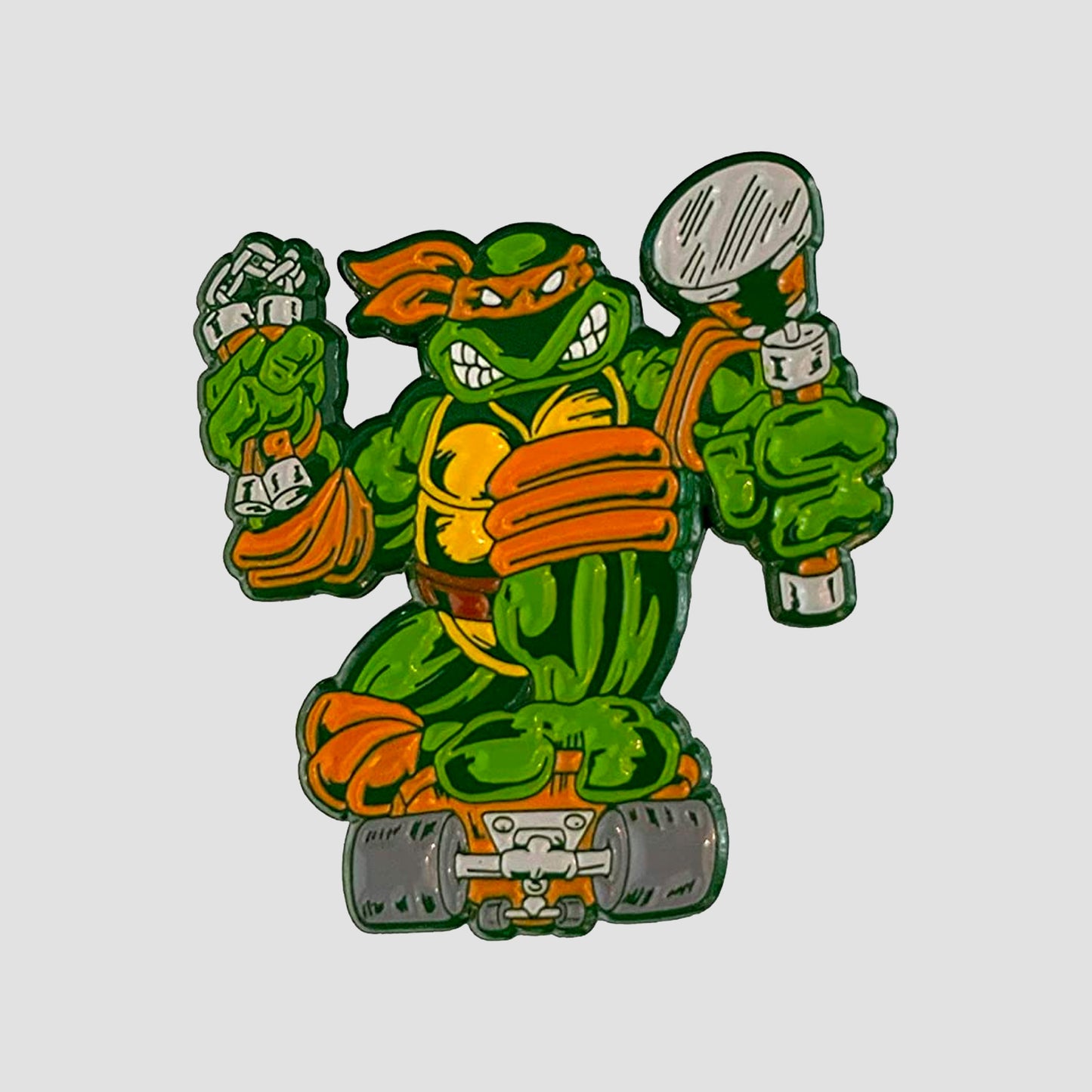 Michelangelo Teenage Mutant Ninja Turtles Comic Era Enamel Pin