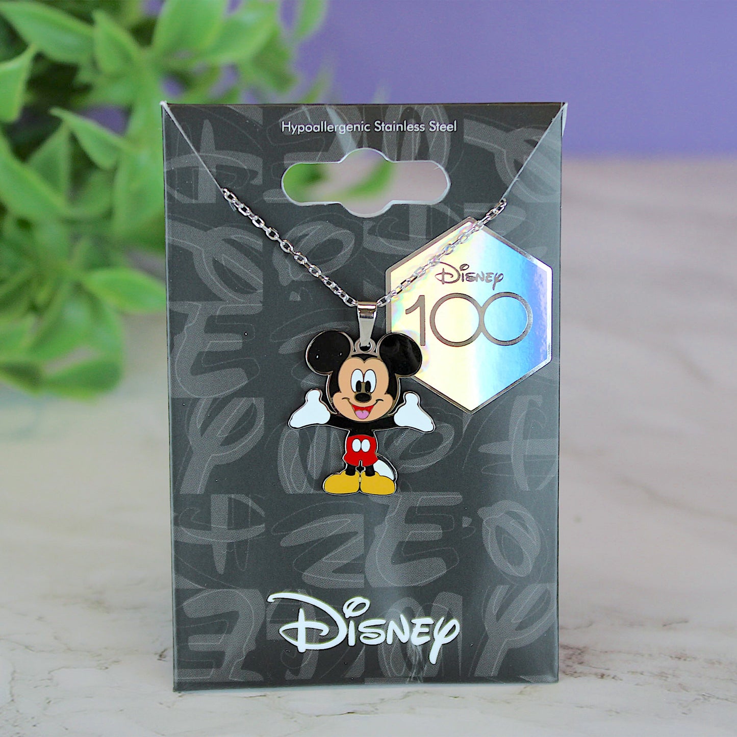 Mickey Mouse (Disney 100) Enamel Necklace