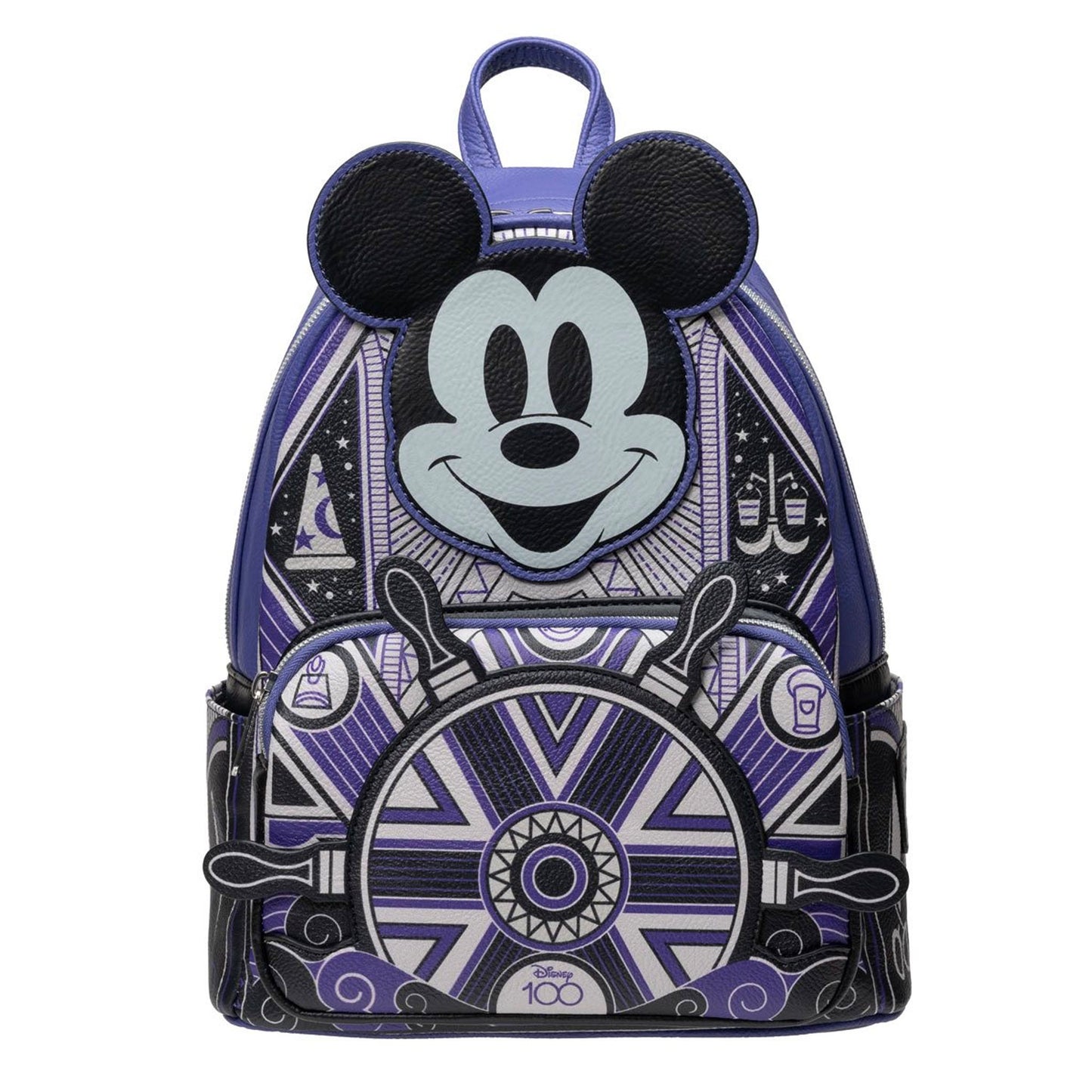 Loungefly Disney Parks Mini Backpack - Disney100 Steamboat Willie, Black,  White : : Clothing, Shoes & Accessories