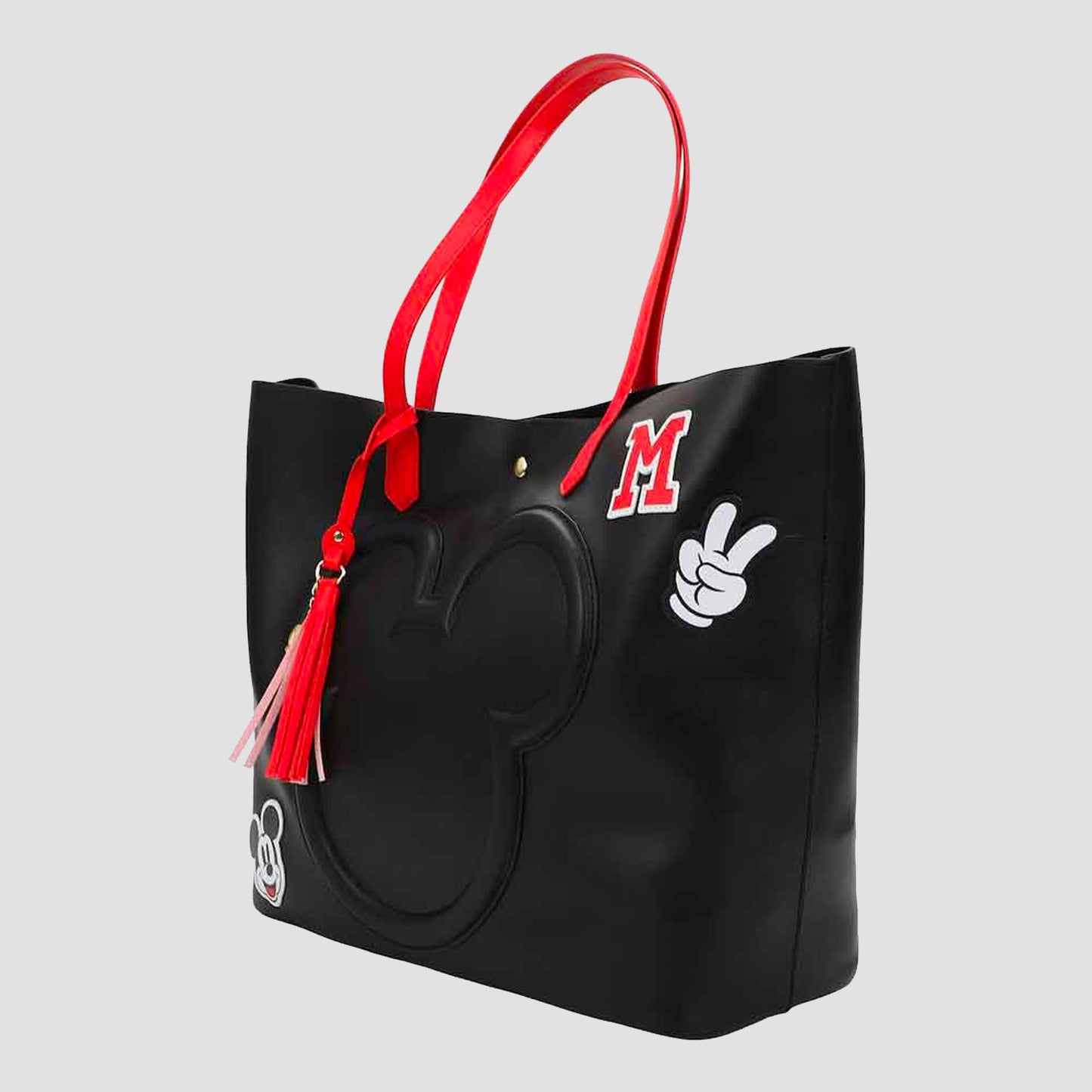 Mickey Mouse Patch Tote Bag