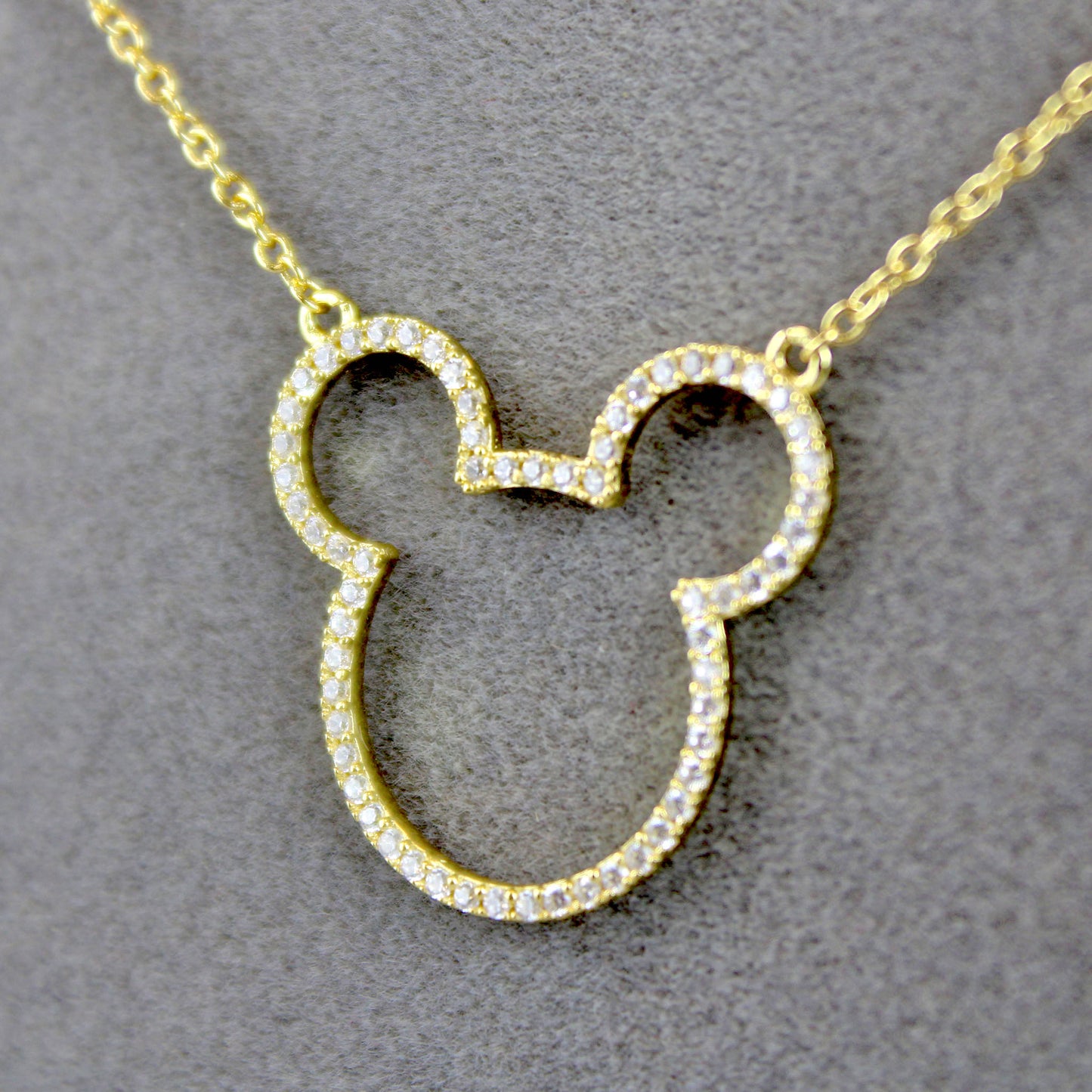 Mickey Mouse Disney Sterling Silver Necklace - Silver – Sterling Silver –  BaubleBar