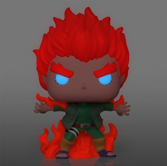 Might Guy Naruto Sippuden Glow in the Dark Funko Pop! Special Edition #824