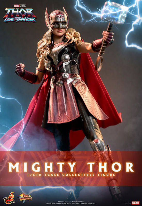 *Pre-Order* Mighty Thor Jane Foster (Collector Edition) Thor: Love and Thunder Marvel 1:6 Figure by Hot Toys