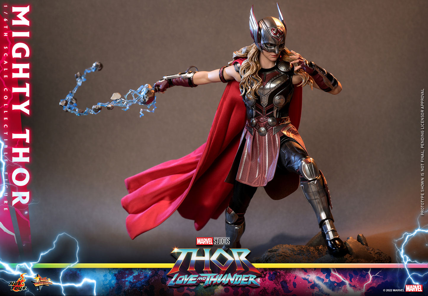 Load image into Gallery viewer, *Pre-Order* Mighty Thor Jane Foster (Collector Edition) Thor: Love and Thunder Marvel 1:6 Figure by Hot Toys
