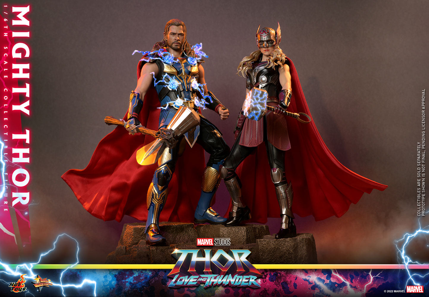 Load image into Gallery viewer, *Pre-Order* Mighty Thor Jane Foster (Collector Edition) Thor: Love and Thunder Marvel 1:6 Figure by Hot Toys
