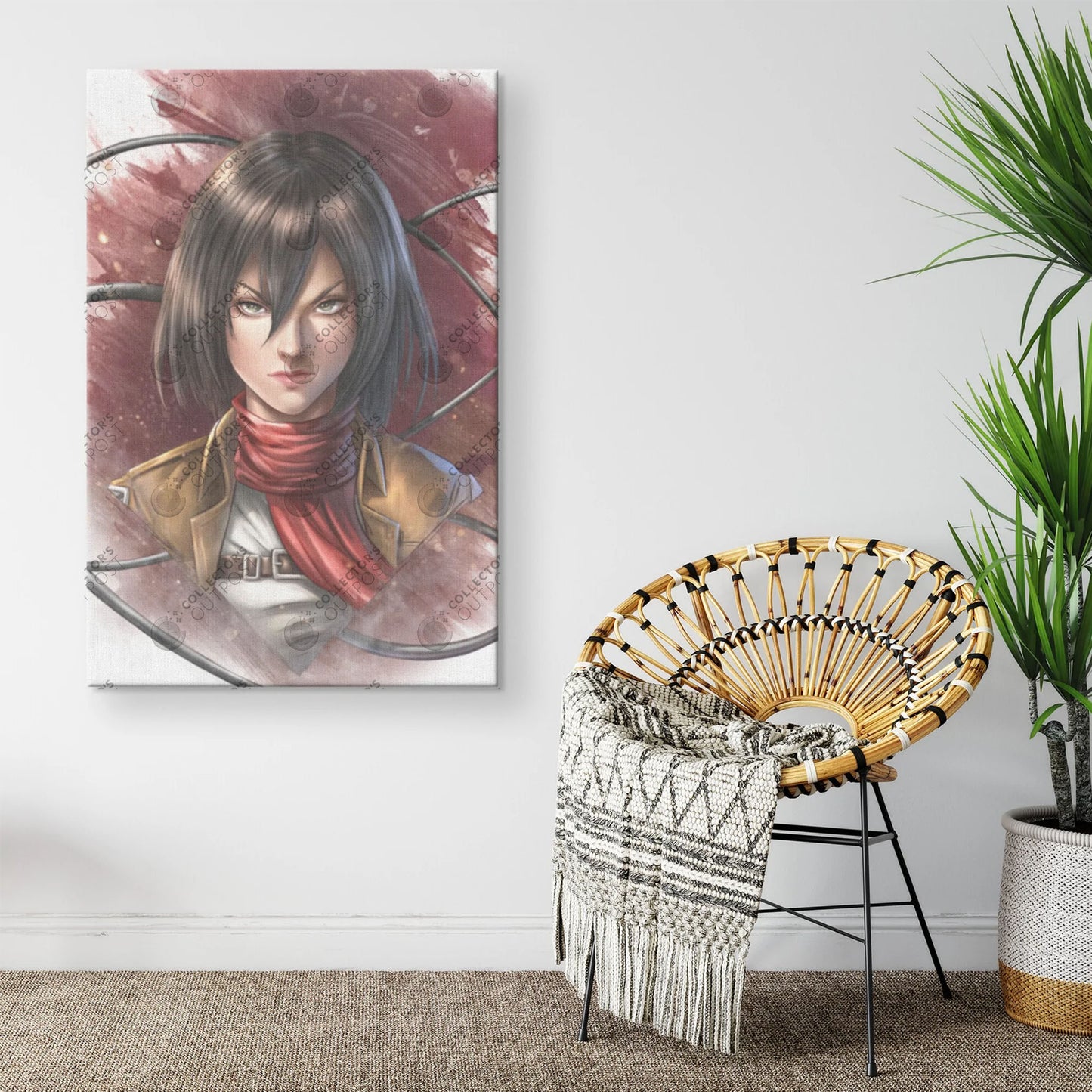 Mikasa Ackerman (Attack on Titan) Legacy Portrait Art Print