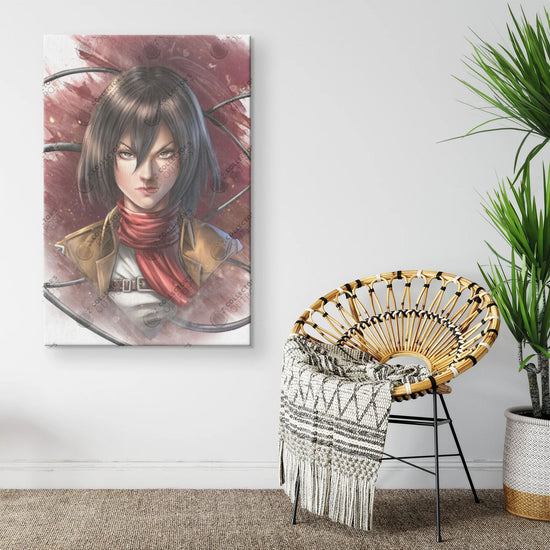 Mikasa Ackerman (Attack on Titan) Legacy Portrait Art Print