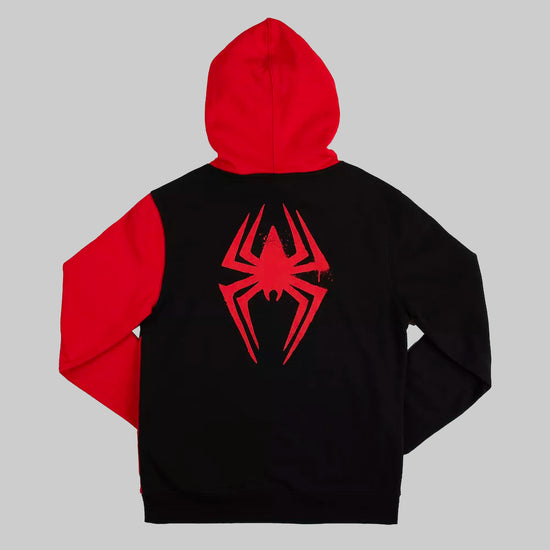 Miles Morales Collegiate Pullover Hoodie Sweatshirt